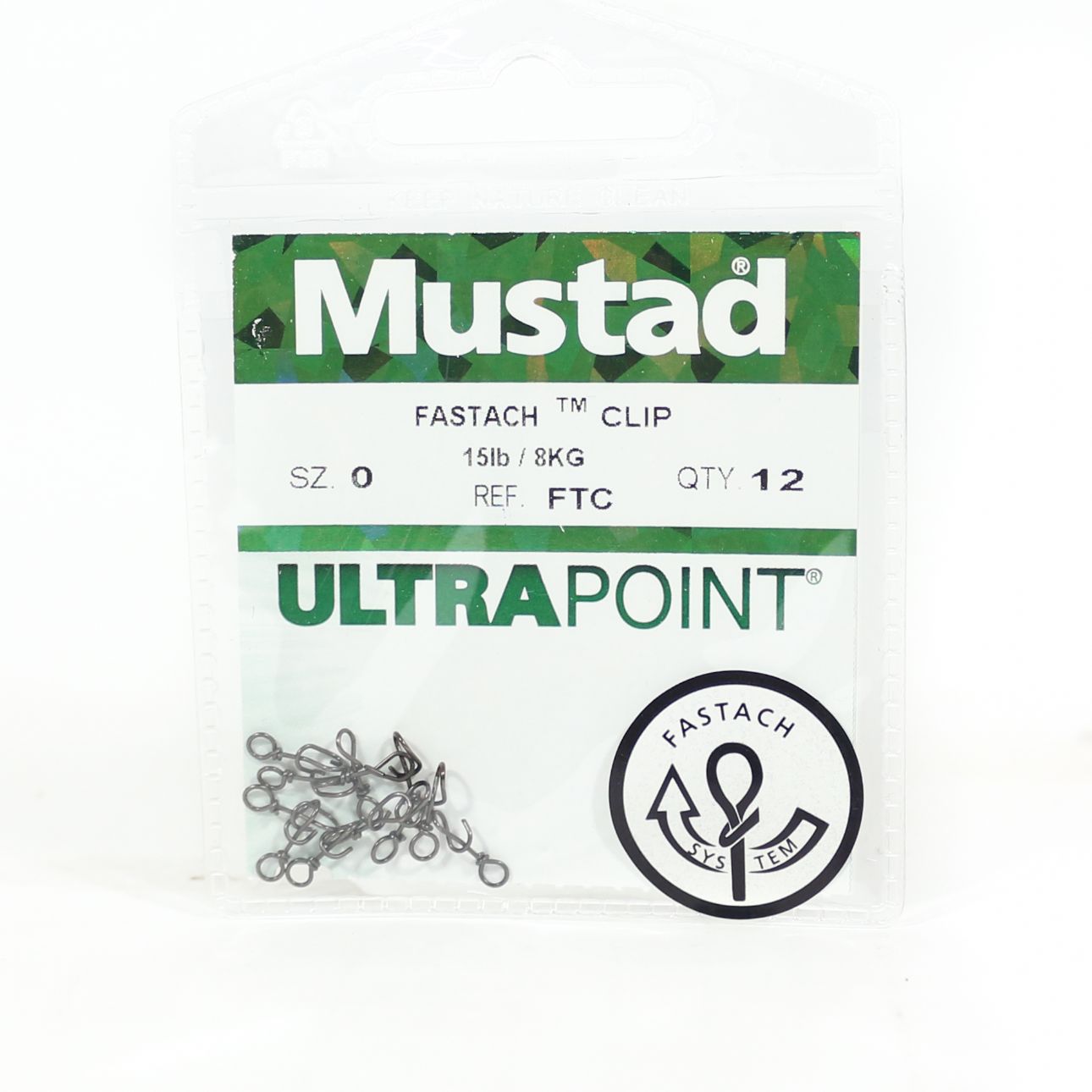 Mustad Fastach Clips